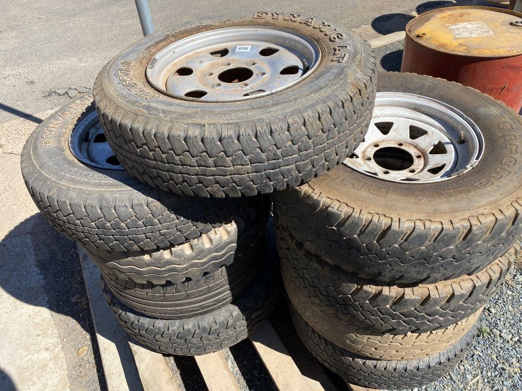 Early Sunraysia Rims with Circular Cut Outs